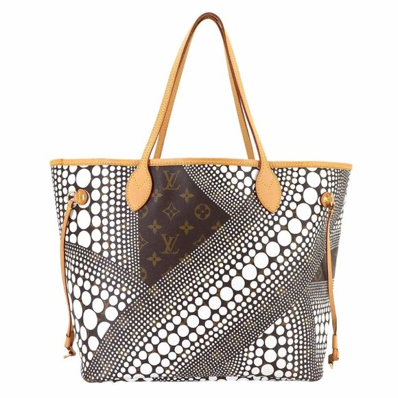 LOUIS VUITTON Monogram Wave Neverfull MM Tote Bag Yayoi Kusama M40684 90282135 - Picture 1 of 9